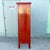 Vintage Chinese Red Wooden Cabinet For Sale - Image 10 of 11
