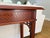 Wood Vintage Councill Craftsmen Mahogany Chippendale Fretwork Console Table For Sale - Image 7 of 11