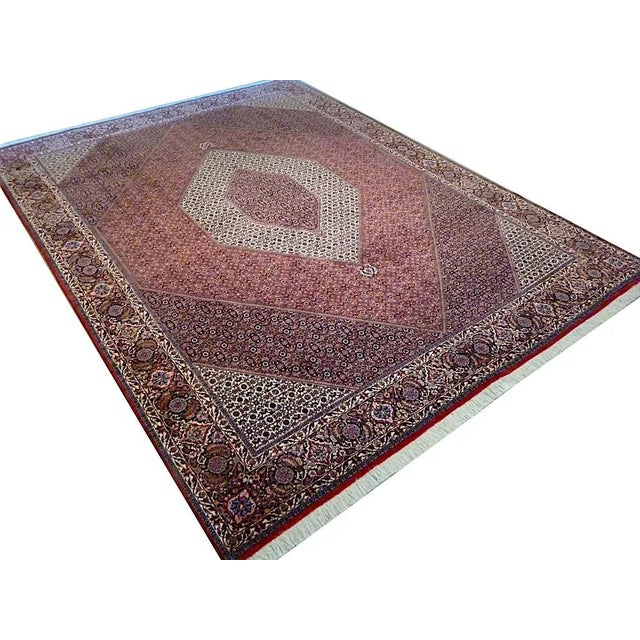 This Bidjar Tekab rug is made of cotton hand -made from cotton tub. Very fine and dense link with approx. 500,000 knots /...