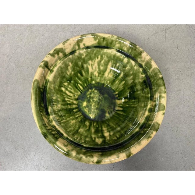 Large Ceramic Bowl, 1980s For Sale - Image 3 of 11