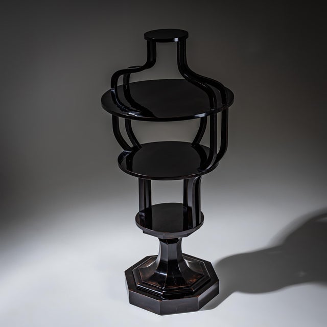 Ebonized Étagère, Vienna, Austria, Early 19th Century For Sale - Image 5 of 11