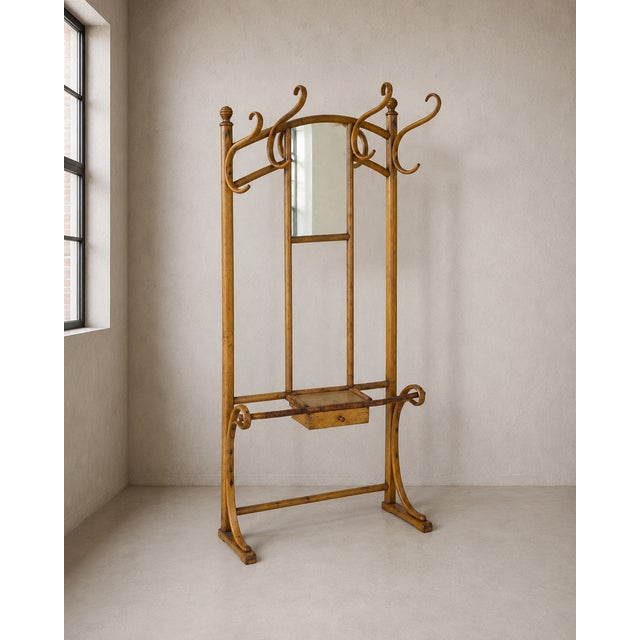 Wood Number 10905 Bentwood Hall Stand by Michael Thonet for Thonet, 1890s For Sale - Image 7 of 7