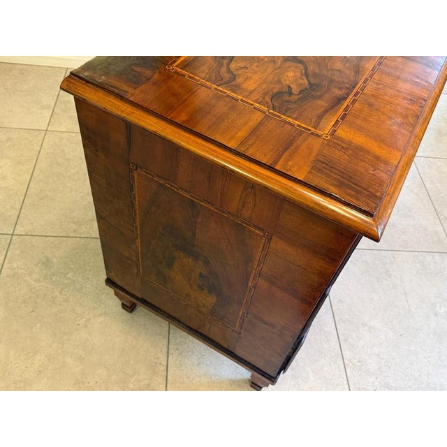 Baroque Chest of Drawers in Fruitwood and Walnut For Sale - Image 15 of 18