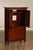 Grange Grange French Louis Philippe Cherry Cane Door Armoire Cabinet For Sale - Image 4 of 18