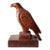Vintage Hand Carved Wood Eagle Statue. For Sale