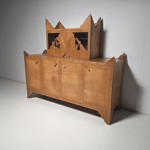 Breccia Sideboard by Ugo La Pietra, 1980s For Sale - Image 11 of 11