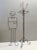 Mid-Century Modern Brass Iron Hat and Coat Rack attributed to Meazza, Italy, 1960s For Sale - Image 3 of 15