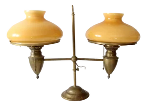 Antique Brass Student Lamp