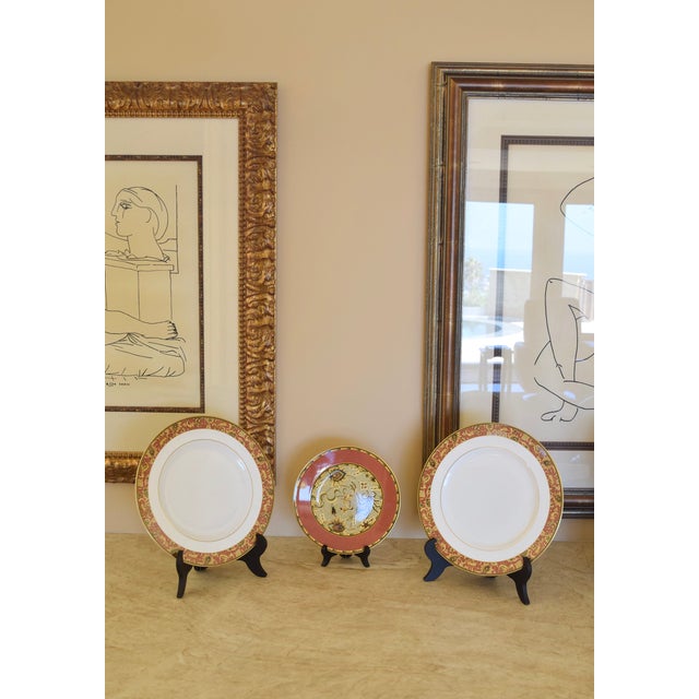 Persian 1990s Wedgwood Persia Plate Set - 3pcs For Sale - Image 3 of 11