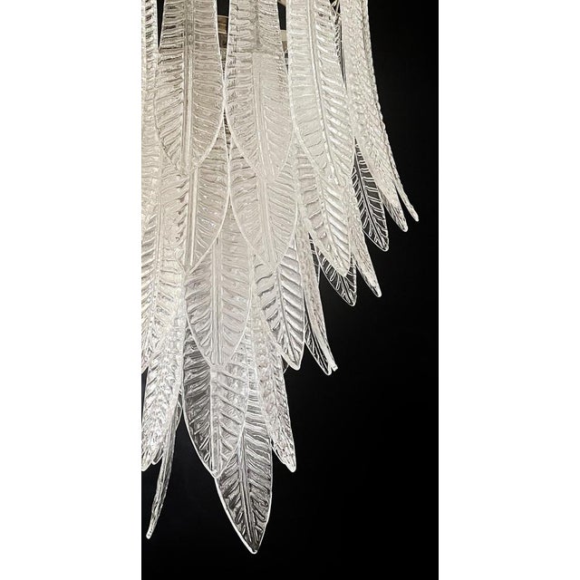 1990s Large Italian Murano Glass Chandeliers, 1990s, Set of 2 For Sale - Image 5 of 17