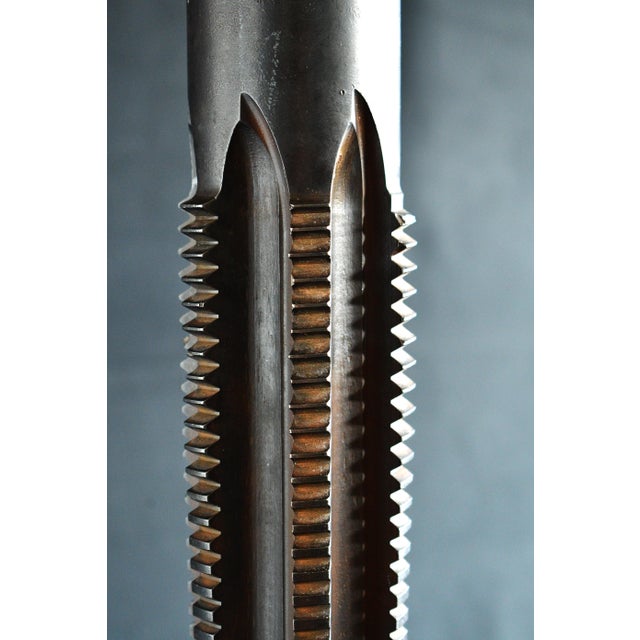 Blue Giant Machine Tap Table Lamp For Sale - Image 8 of 13