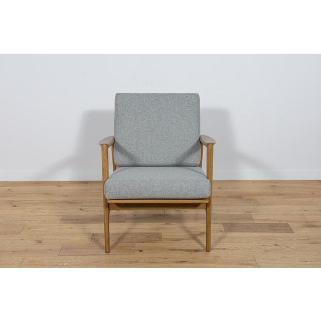 Mid-Century Modern Model 300-139 Armchair from Swarzędz Factory, 1960s For Sale - Image 3 of 18