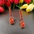 Rubellite Tourmaline Ruby Earrings 14k Gold 1.25 TCW Certified For Sale - Image 9 of 18