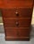 Victorian Mahogany Architects Desk with Drawers and Top Storage For Sale - Image 4 of 8