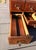 Antique 1920s Quarter Sawn Oak 4-Drawer Desktop File Cabinet For Sale - Image 4 of 17