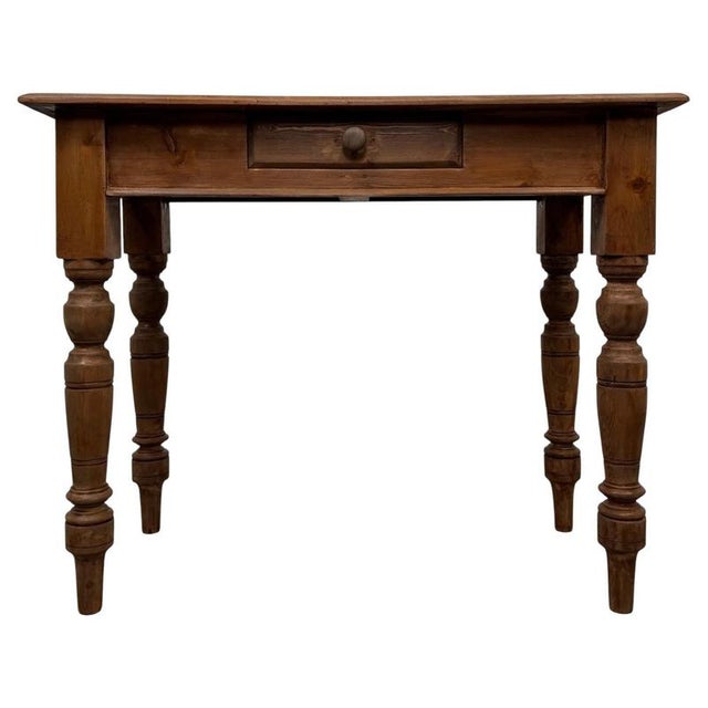 20th Century English Pine Side Table For Sale - Image 12 of 12