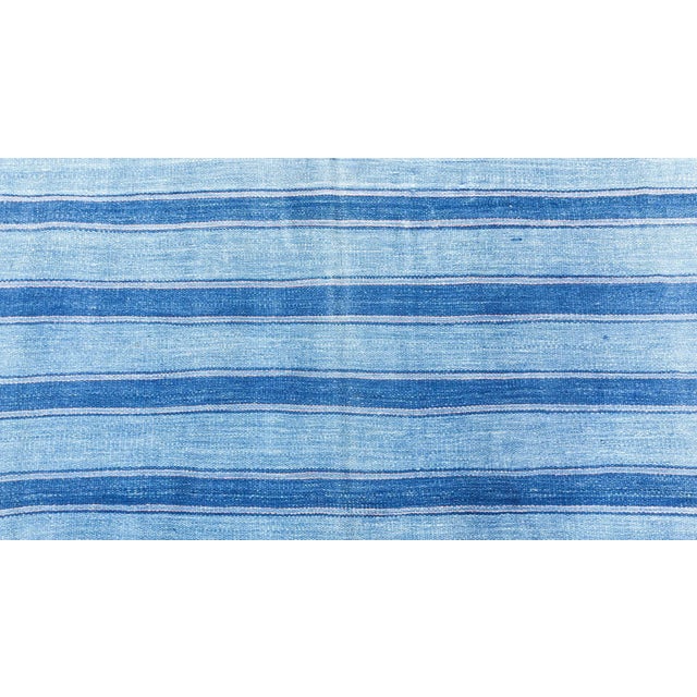Vintage Indian Dhurrie Rug Doris Leslie Blau For Sale In New York - Image 6 of 7