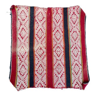 1970s Q’ero Mastana Ritual Cloth, Hand-Woven Andean Textile For Sale