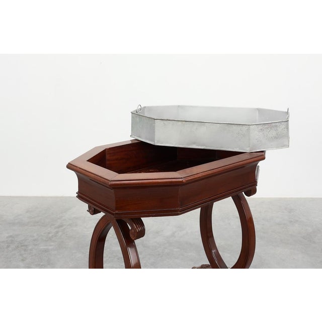 Biedermaier Planter in Wood, Germany, 1830s For Sale - Image 6 of 15