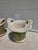 Vintage Cast Stone Concrete Cement Woven Basket Garden Planters- A Pair For Sale In Indianapolis - Image 6 of 6