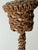 1970s Hand-Knotted Jute Macrame Pendant Lamp with Sculptural Shade, 1970s For Sale - Image 5 of 16