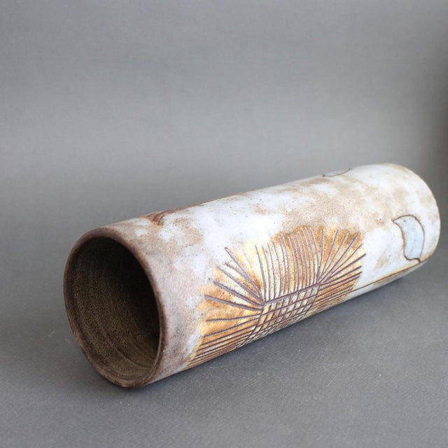 Vintage Ceramic Decorative Vase by Alexandre Kostanda, 1960s For Sale - Image 16 of 17