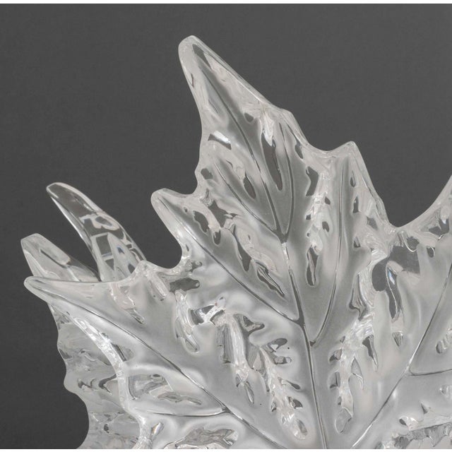 Lalique Lalique Crystal "Champs-Elysees" Two-Tier Chandelier For Sale - Image 4 of 13