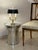 Rl 06 round side table in mirror-polished aluminum by caspal dimensions: ø 38 x h 45 cm. Materials: mirror-polished...