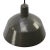 Factory hanging light brown enamel with black type, white interior e27 / e26 depending on destination, all lights are...