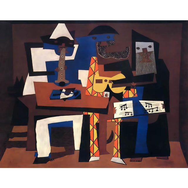 Picasso Three Musicien Giclee Numbered Edition For Sale