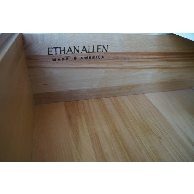 Early 21st Century Ethan Allen Country French Console Chest of Drawers For Sale - Image 5 of 7