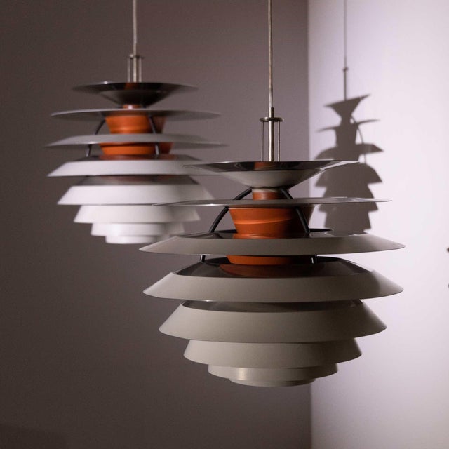 1960s “Kontrast” by Poul Henningsen for Louis Poulsen, Italy - a Pair For Sale - Image 13 of 18
