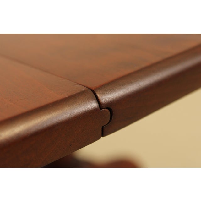 Wood Eldred Wheeler 2 Section Tilt Top Dining Room Table For Sale - Image 7 of 18