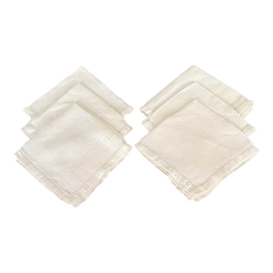 1930s Vintage Hemstitched Napkins- Set of 6