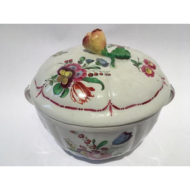 18th Century Porcelain Covered Cup or Sugar Bowl by Richard Ginori, Italy For Sale - Image 4 of 18