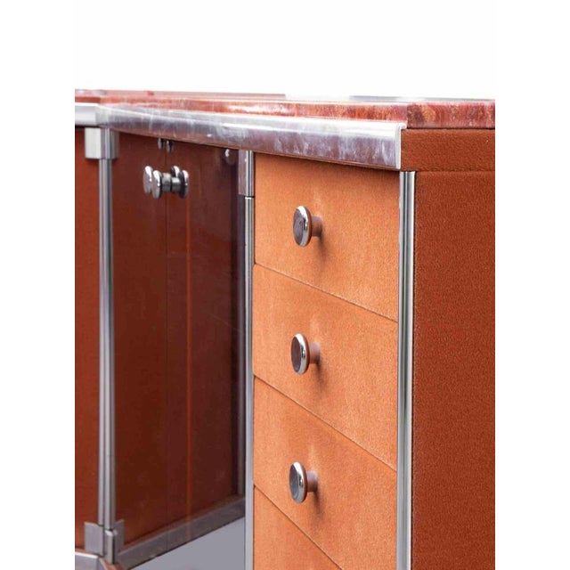 Vintage 4-Module Sideboard Set by Guido Faleschini for I4mariani, Italy, 1970s, Set of 4 For Sale - Image 6 of 14