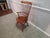 Traditional Duckloe Solid Cherry Fan Back Windsor Arm Chair For Sale - Image 3 of 6
