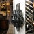 Pair of Modernist Smoked Gray Murano Glass Diamond-Form Polyhedral Wall Sconces For Sale - Image 17 of 18