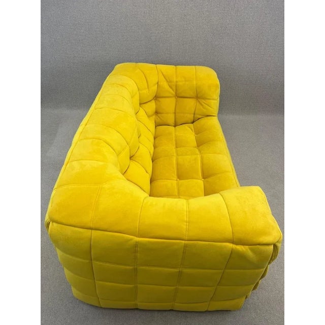 Ligne Roset Yellow Kashima Two-Seater Sofa Ligne Roset For Sale - Image 4 of 18