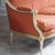 Louis XVI Style 3-Seater Bench with Damask Upholstery from Balzarotti Paris For Sale - Image 3 of 14