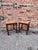 English Antique English Rush Seat Stools For Sale - Image 3 of 9