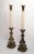 American 1950s Pair Vintage Neoclassical Stiffel Bronze Torchiere Table Lamps America For Sale - Image 3 of 12