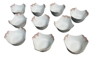 Mid-Century Japanese Kobachi Bowls, 1950s, Set of 10