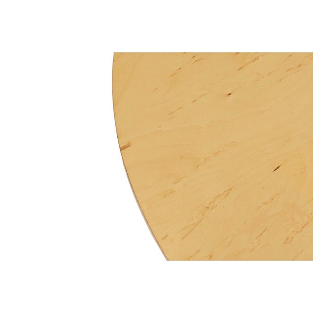 Piet Hein & Bruno Mathsson "Super Ellipse" Coffee Table in Karelian Birch, Sweden, Circa 1960s For Sale - Image 13 of 17