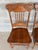 Tom Seely Oak Press Back Dining Chairs - Set of 4 For Sale - Image 4 of 13