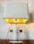 Hollywood Regency Acrylic Glass Lamps, 1970s, Set of 2 For Sale - Image 14 of 15