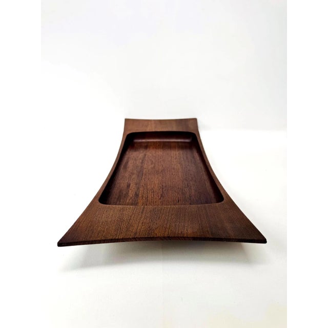 Mid-Century Dansk Wenge Wood Serving Tray by Jens Quistgaard For Sale - Image 6 of 13