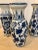 Ceramic Set of 3, 19th Century Qing Dynasty Blue and White Porcelain Vases For Sale - Image 7 of 10