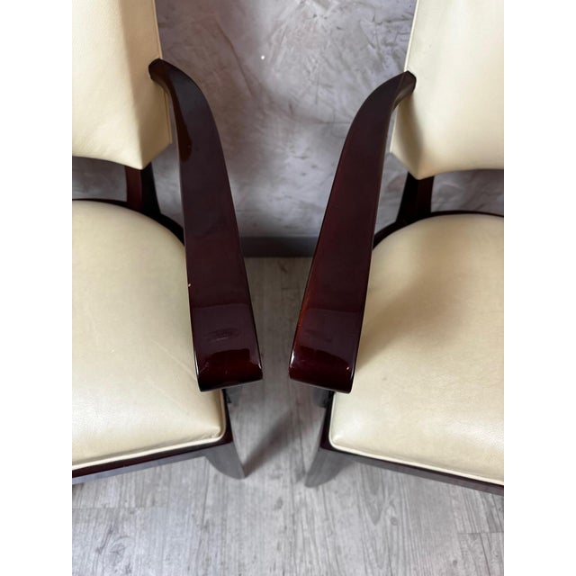 Vintage Art Deco Armchairs, 1930s, Set of 2 For Sale - Image 4 of 15