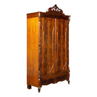 Antique Louis Philippe Wardrobe, 1800s For Sale